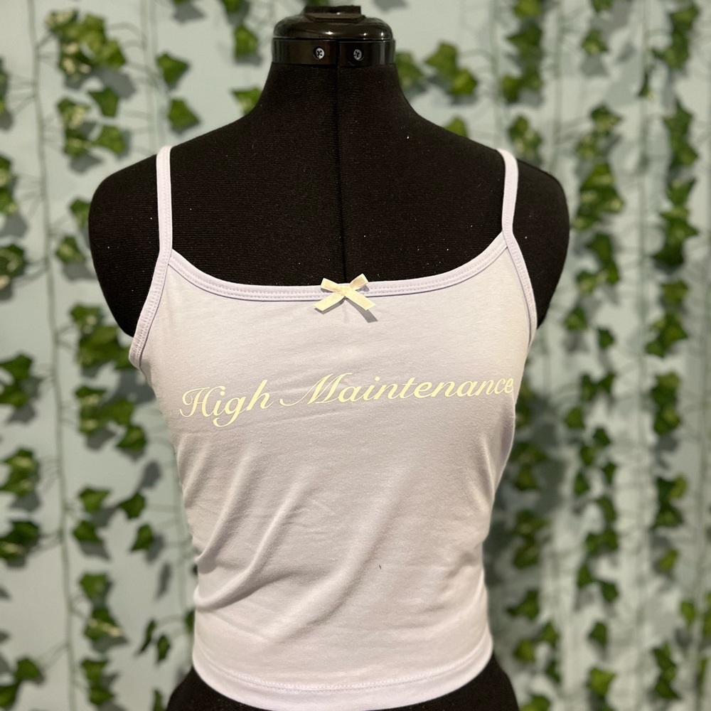 White & baby blue y2k inspired crop top